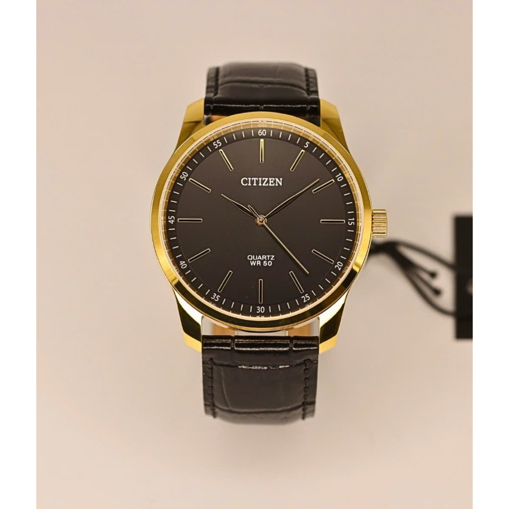 [Chính Hãng 100%] Đồng Hồ Nam Citizen QUARTZ BH5002-02E Máy Quartz (Pin) Kính Khoáng Siz 42mm Fullbo