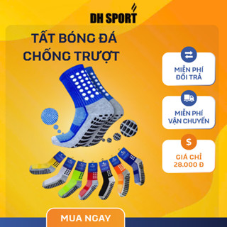 Tất đá bóng , vớ đá banh, tất bóng đá chống trượt cao cấp- DH Sport
