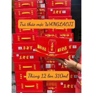 SỈ: 1 Thùng Trà Thảo Mộc WANGLAOJI & JIADOUBAO Thanh Nhiệt, Giải Khát