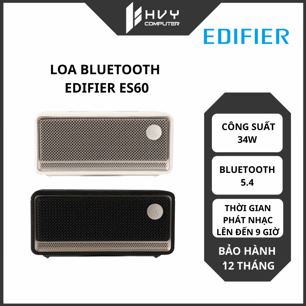 Loa Bluetooth di động Edifier ES60 | Nhỏ Gọn Thời Trang - Hàng chính hãng