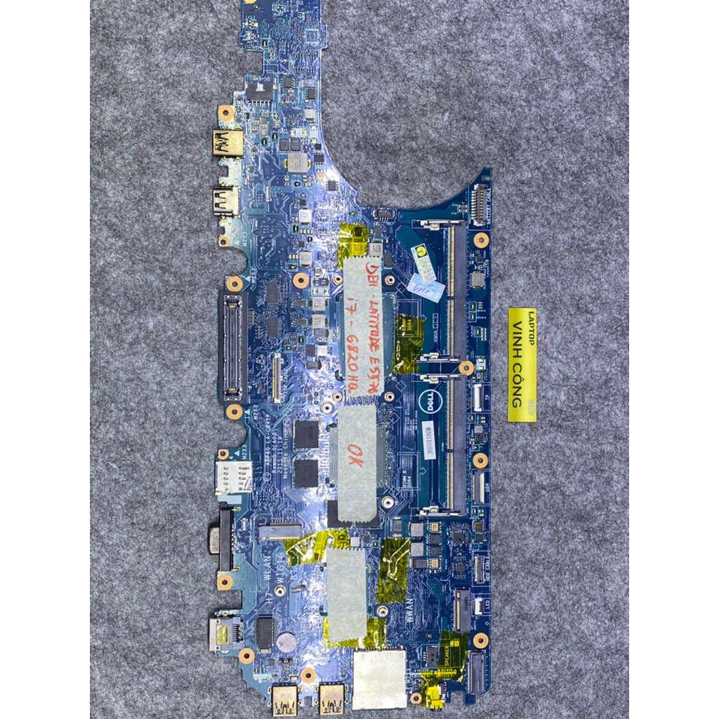 Main Laptop Dell Latitude E5570 i7-6820HQ LA C841P VGA hàng tháo máy chạy good