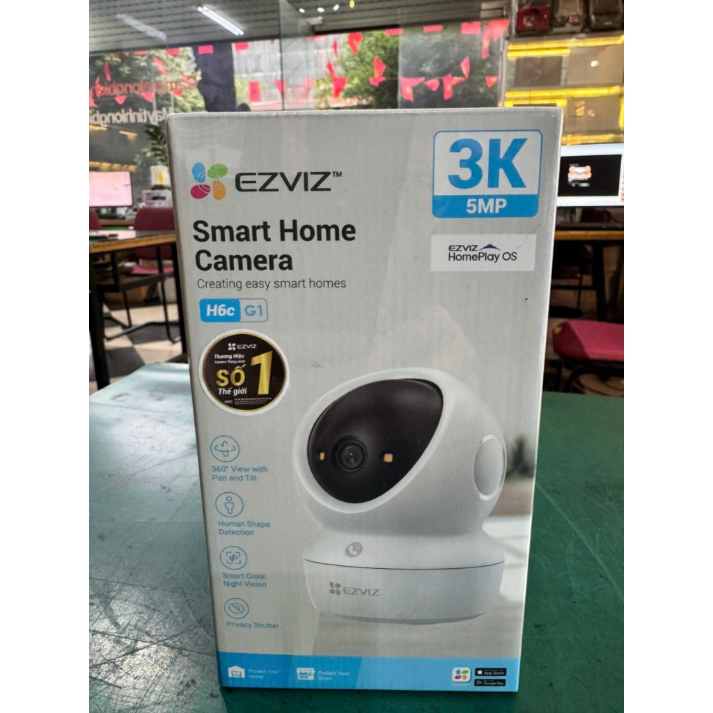Camera quay quét 360 EZVIZ H6C G1 3K (5MP)