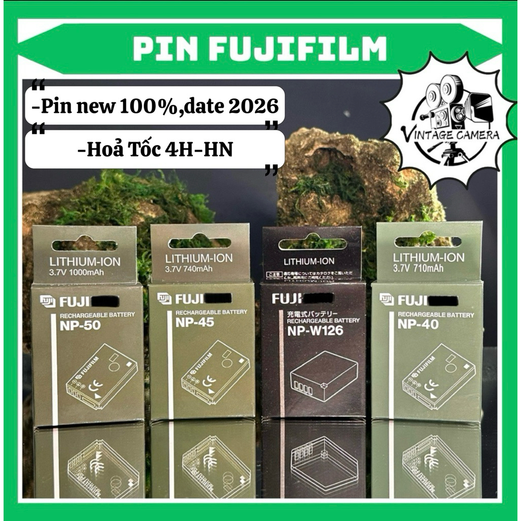 Pin Fujifilm NP-40 / NP-45 / NP-50 / NP-W126S
