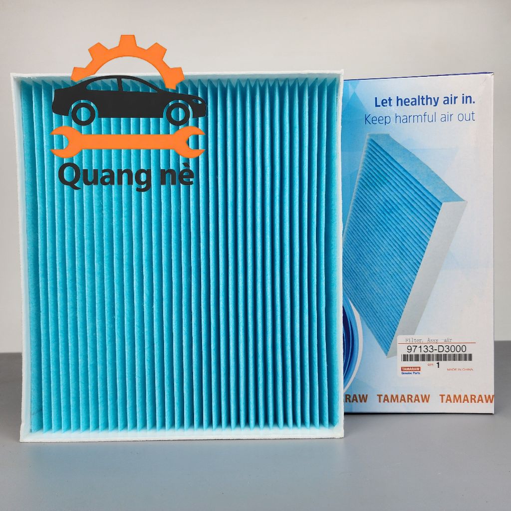 [Sỉ-Lẻ] Lọc gió điều hòa, máy lạnh Accent(18-25), Tucson(16-23), Sonet, Kona, Carens Mã:97133D1000/9