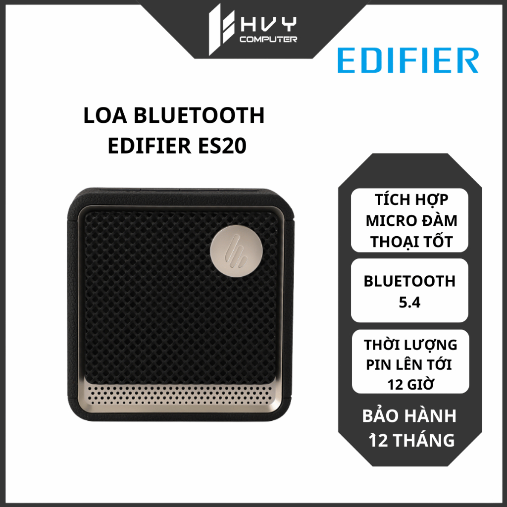 Loa Bluetooth Mini Edifier ES20 | Thiết Kế Nhỏ Gọn, Bluetooth 5.4 - Hàng chính hãng BH 12 Tháng
