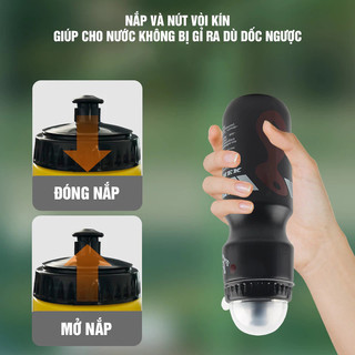 BÌNH NƯỚC XE ĐẠP THỂ THAO 750ML