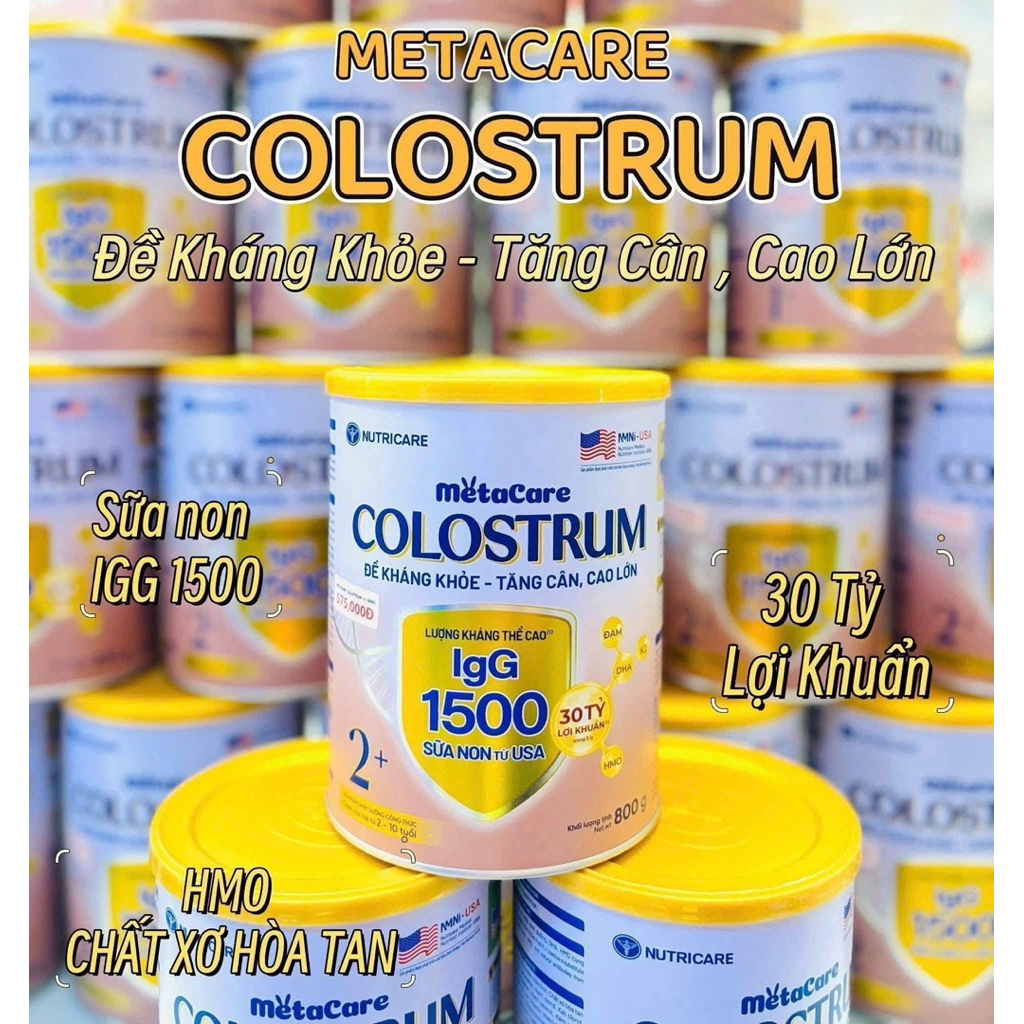 Sữa Bột Nutricare Metacare Colostrum (800g)