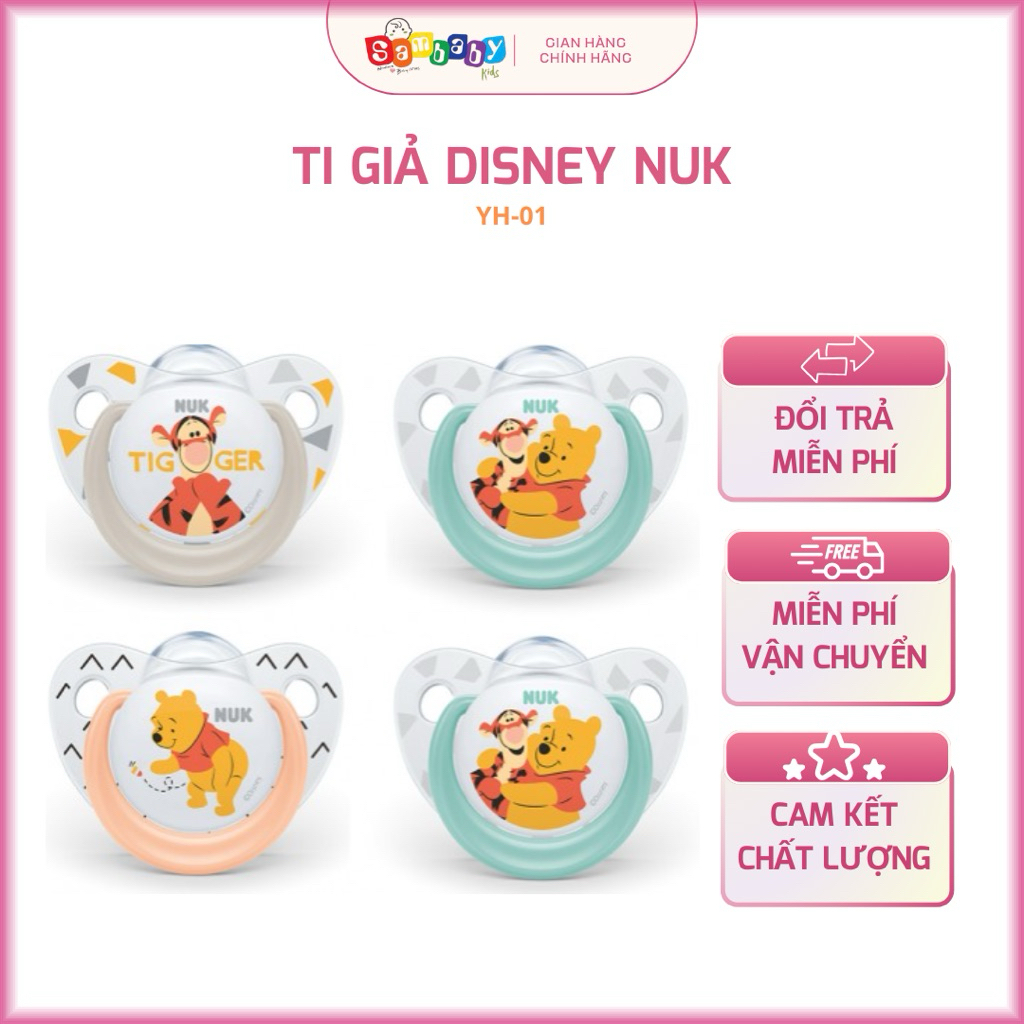 SET 2 TI GIẢ SILICONE DISNEY PLUS NUK