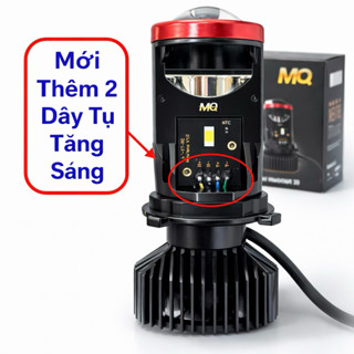 Đèn Pha Led Bi Cầu T9 Pro mQ - LED H4 ( Ko Lắp Điện Máy ) R02.