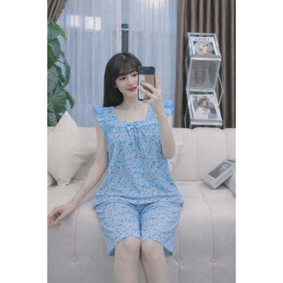 Bộ lụa hàn lửng dễ thương, 35 đến 53kg, ảnh thật