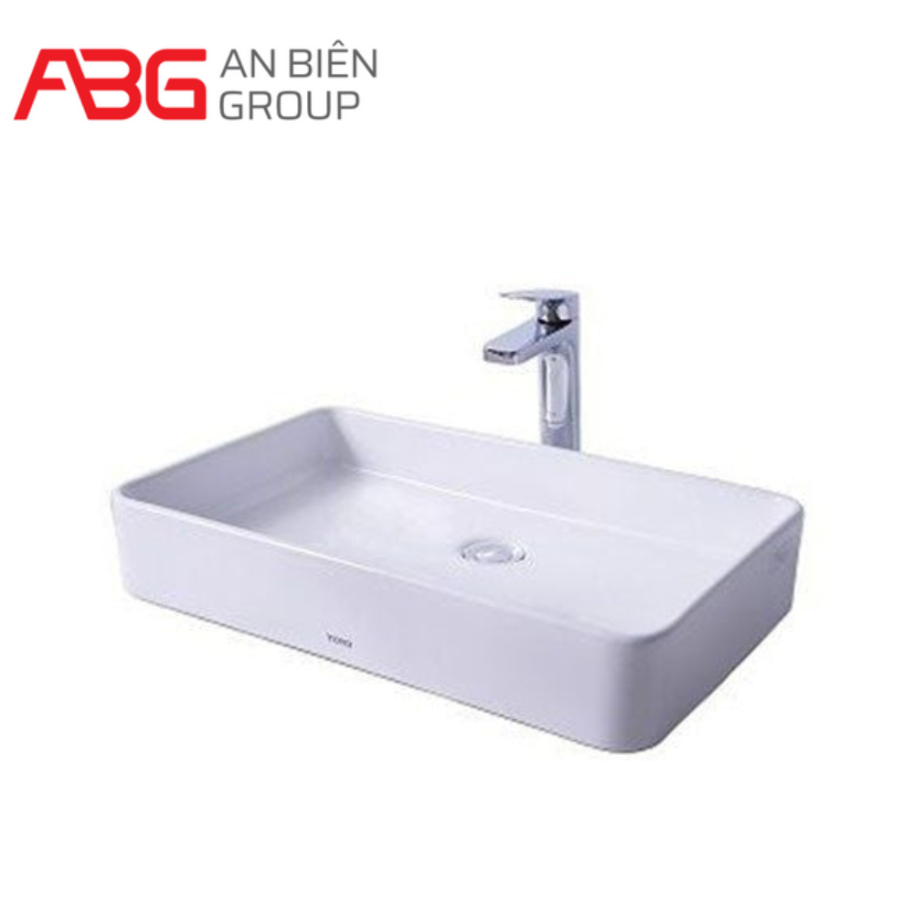 Chậu Lavabo TOTO LT952#XW đặt bàn - Men sứ Cefiontect chống bám bẩn