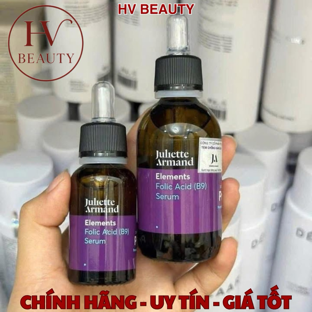 [Hàng Cty] Tinh chất Folic Acid B9 phục hồi da, giảm kích ứng - Folic Acid B9 Serum Juliette Armand