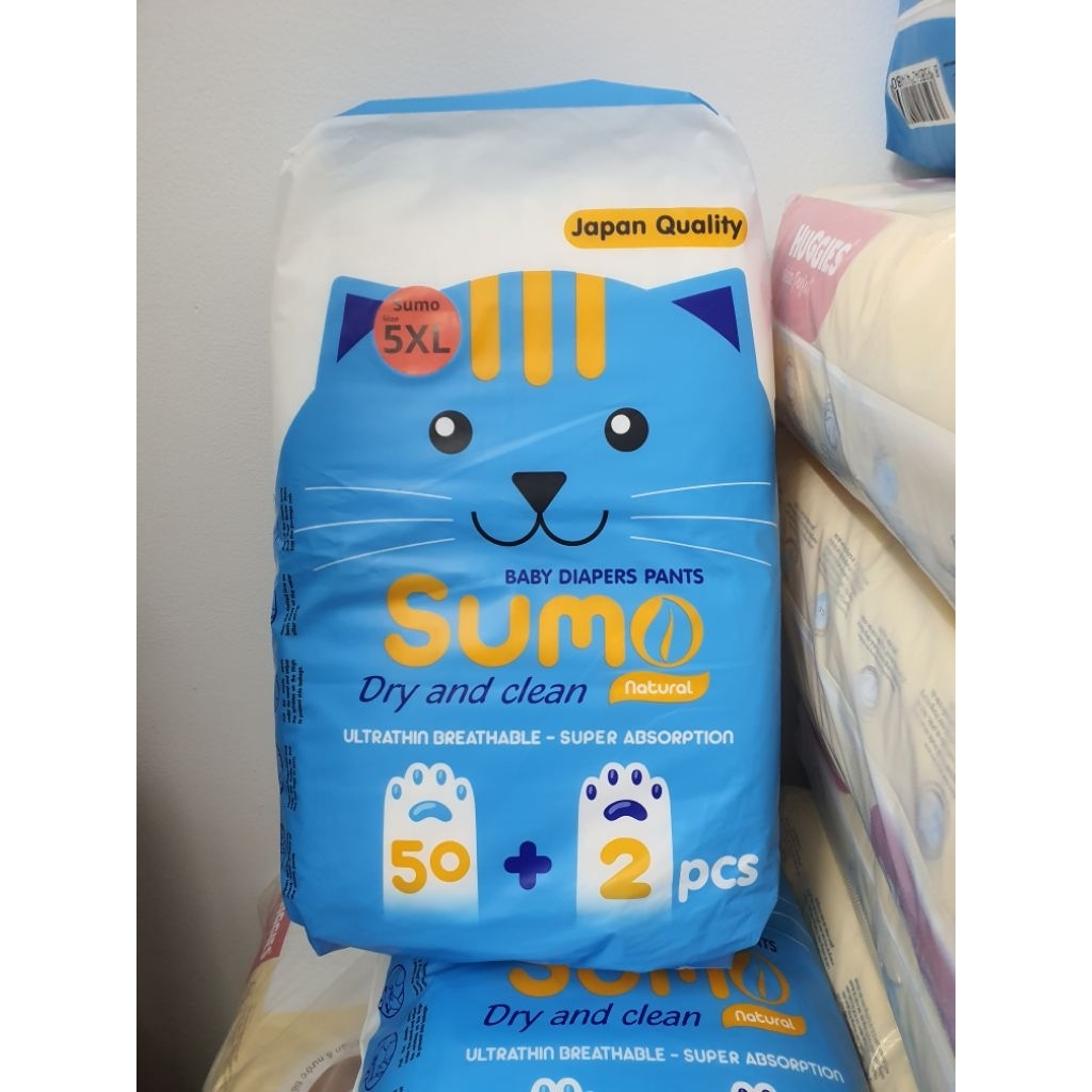 52 bỉm quần Sumo rẻ đẹp size 5XL, 7XL, 8XL