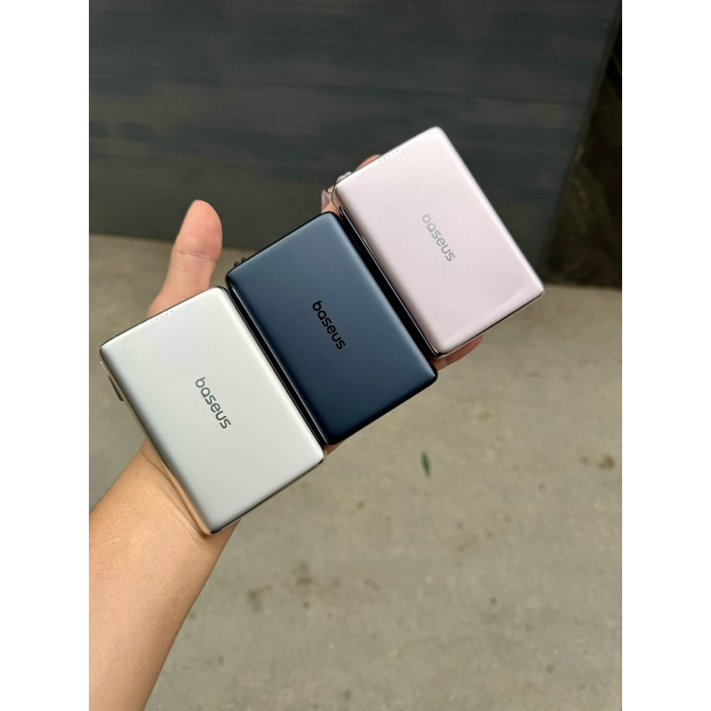 Sạc dự phòng kiêm không dây mags.a.f.e Baseus 10.000mAh - PPKPC-1027 - Vỏ nhôm nguyên khối