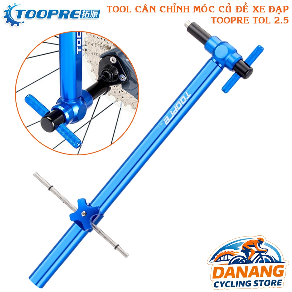 Tool Cân Chỉnh Móc Củ Đề Sau Xe Đạp TOOPRE TOL 2.5 – Màu Xanh Dương