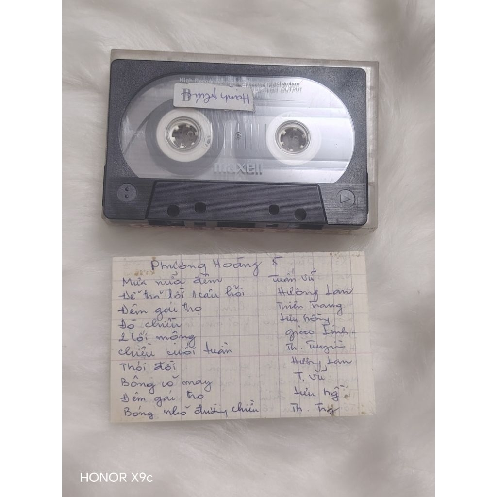 Băng cassette Maxell UDI 90 – Nhạc xưa "Phượng hoàng 5"