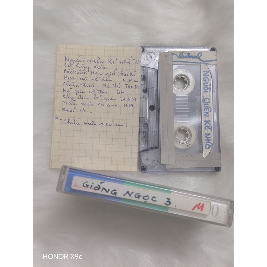 Băng cassette Maxell UR 90 – băng nhạc xưa “Người quên kẻ nhớ” Giáng Ngọc 3