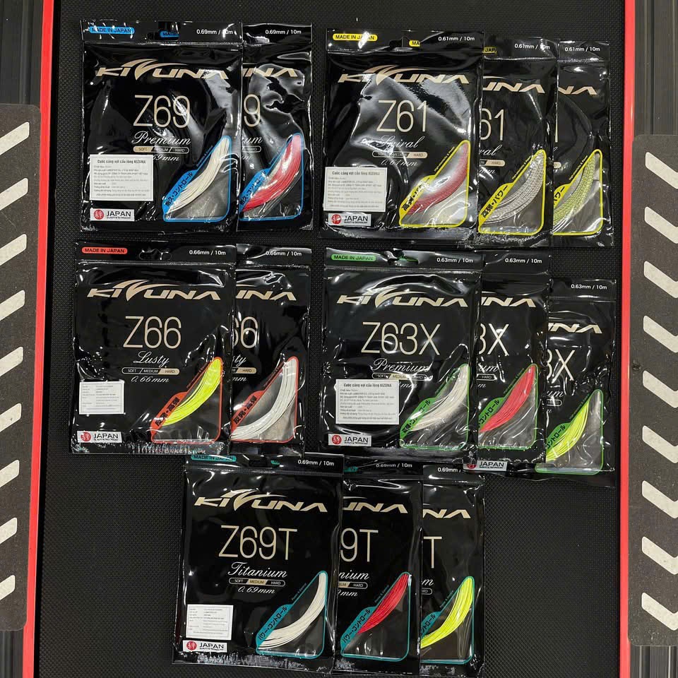 Dây Cước Căng Vợt Kizuna Z61, Z69T, Z69, Z58 Chính Hãng Cao Cấp