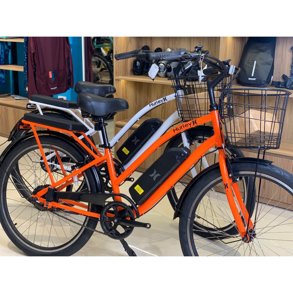 Xe đạp trợ lực HURLEY LAYBACK USA mẫu nữ 350W kèm baga