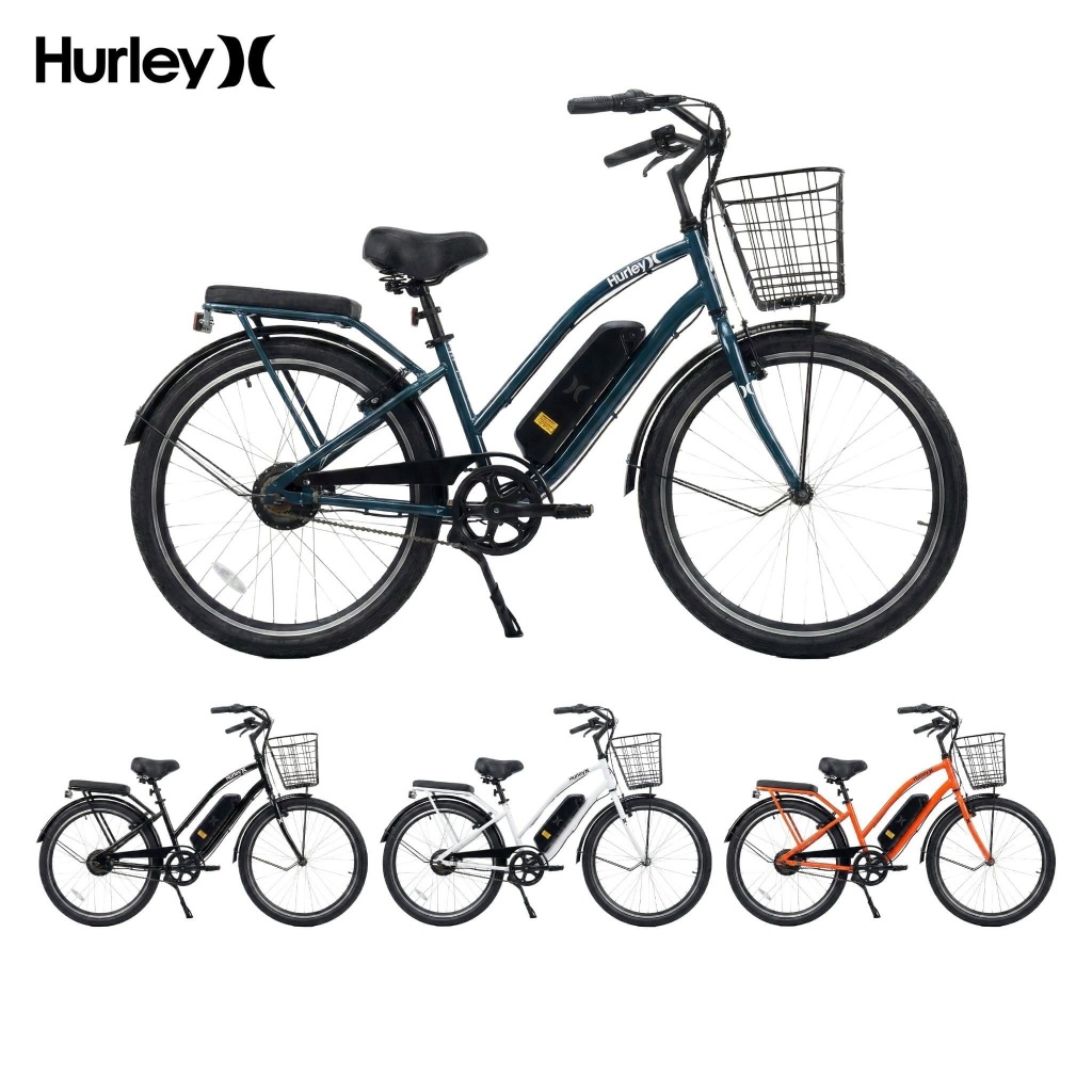 Xe đạp trợ lực HURLEY LAYBACK USA mẫu nữ 500W liền baga
