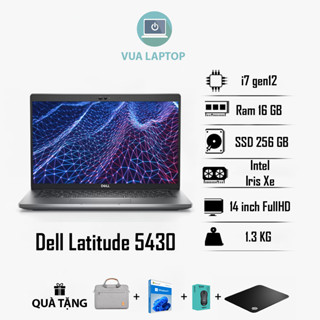 Laptop Dell Latitude 5430 / 5330 Core i5 i7 Gen 12 | RAM 16GB | SSD 256GB | Màn 13.3" 14" FHD IPS | Máy Lướt 99%