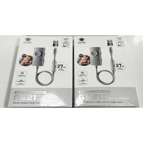 Sound Card DSP  chuyên game và nghe nhạc PLExtone GS21 hàng no box.mới 99%