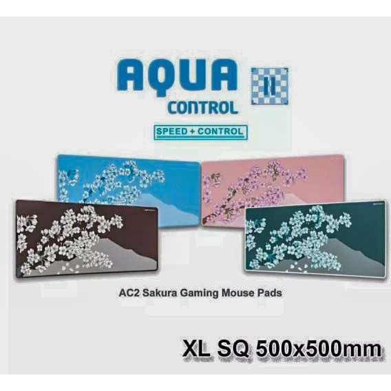 Pad chuột chơi game X-raypad AC2 Black sakura