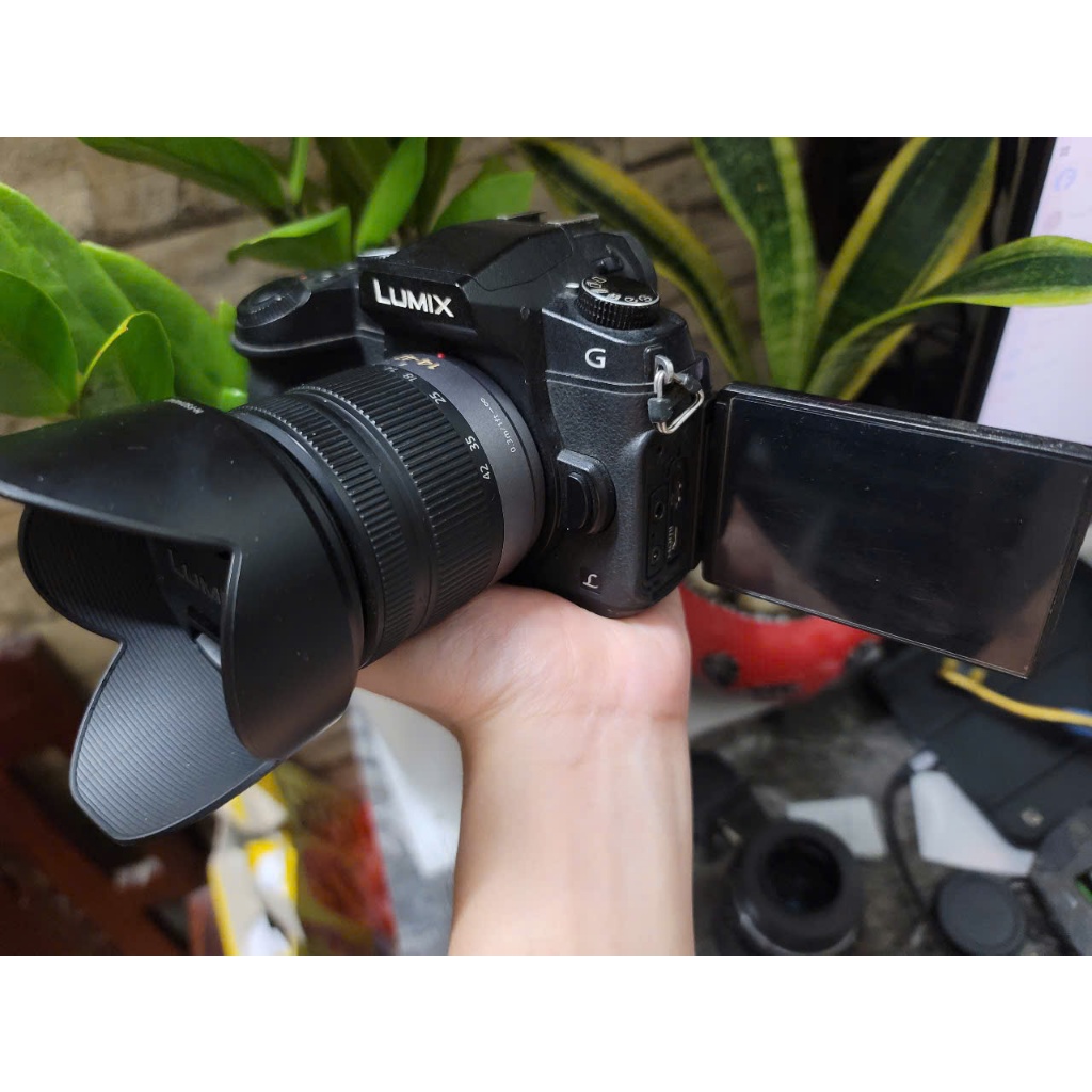 Máy ảnh Panasonic G80 + lens 14-42mm - 16 Megapixel - Quay 4k30fps - Chống rung 5 trục - 2Hand xài t