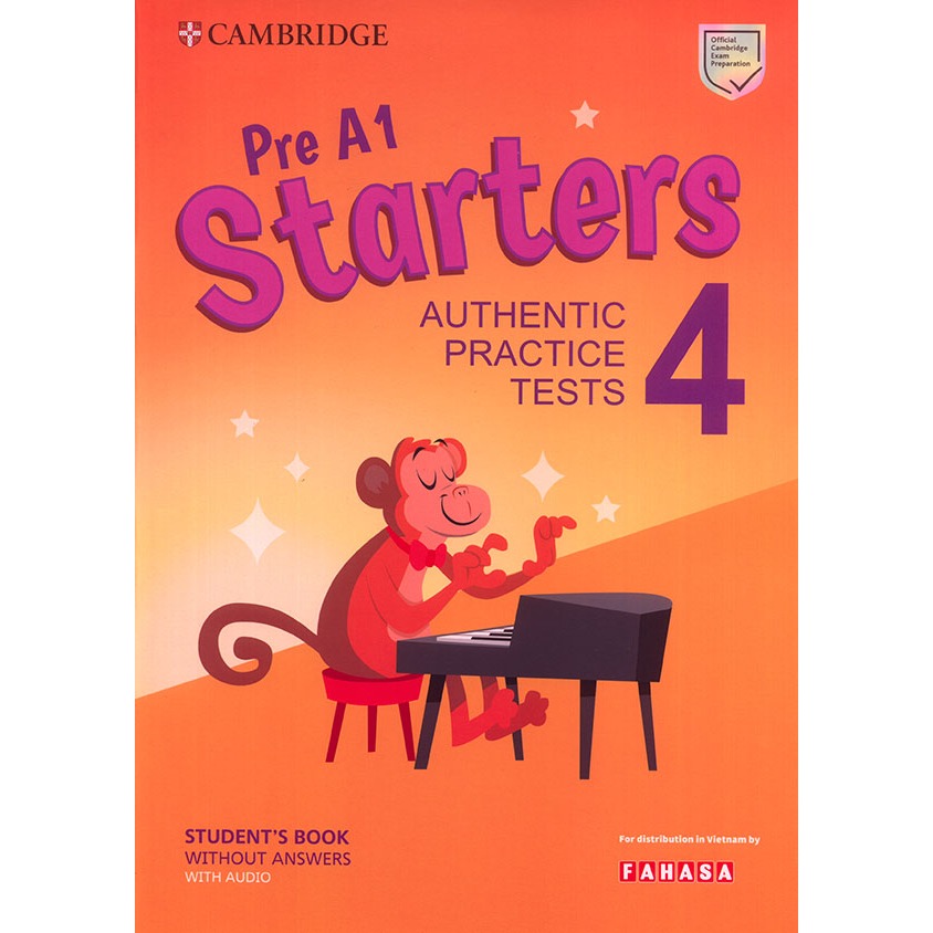 Sách - Cambridge English - Starters 4 - Student's book