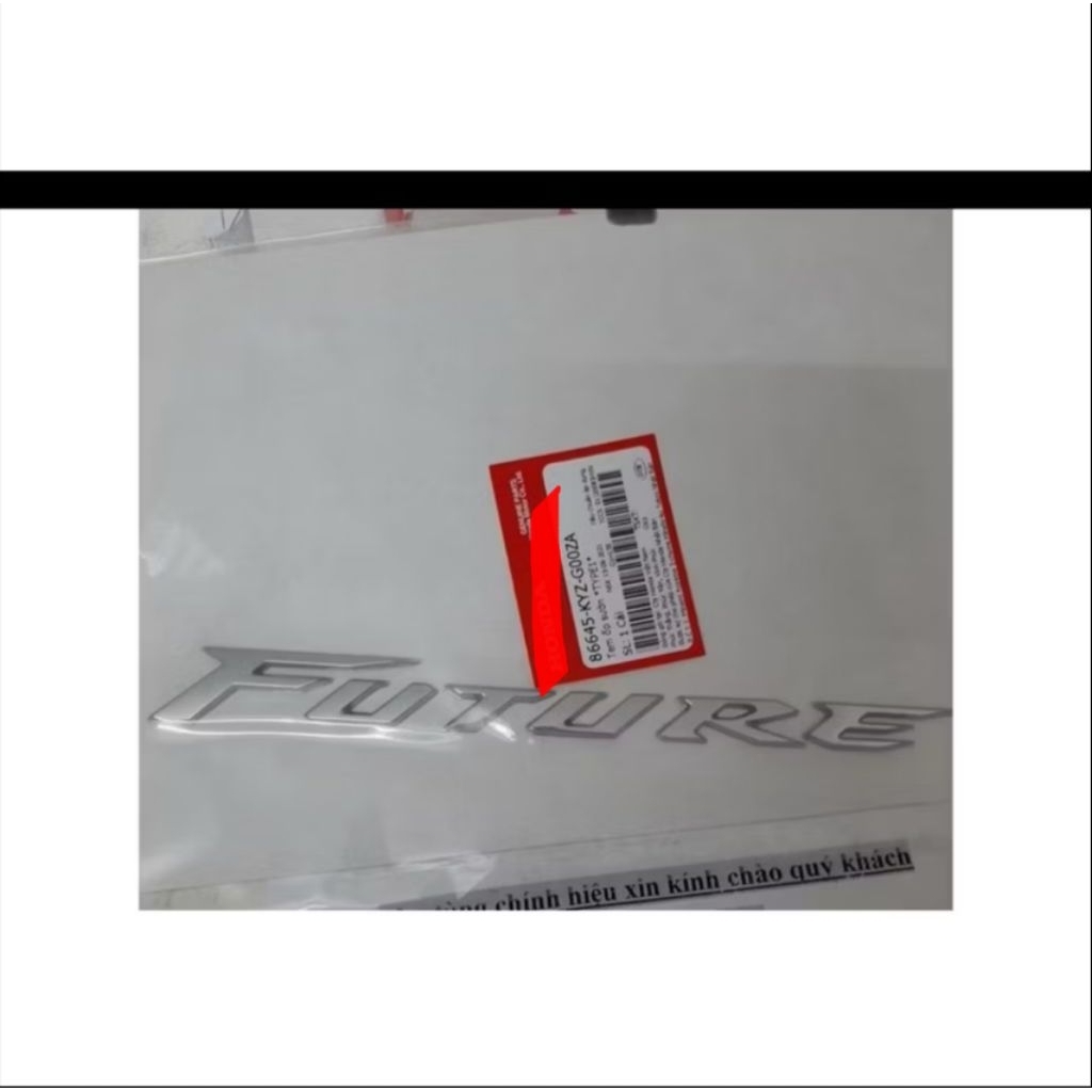 Tem ốp sườn tem nổi future 125  tem chữ nổi future  giá 1 bên H