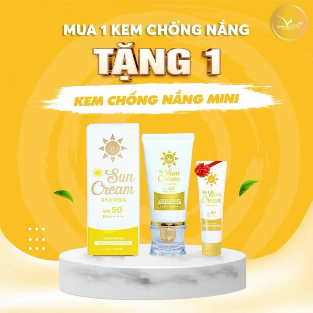 [ Chính Hãng ] Kem Chống Nắng Sun Cream Plus Vip White