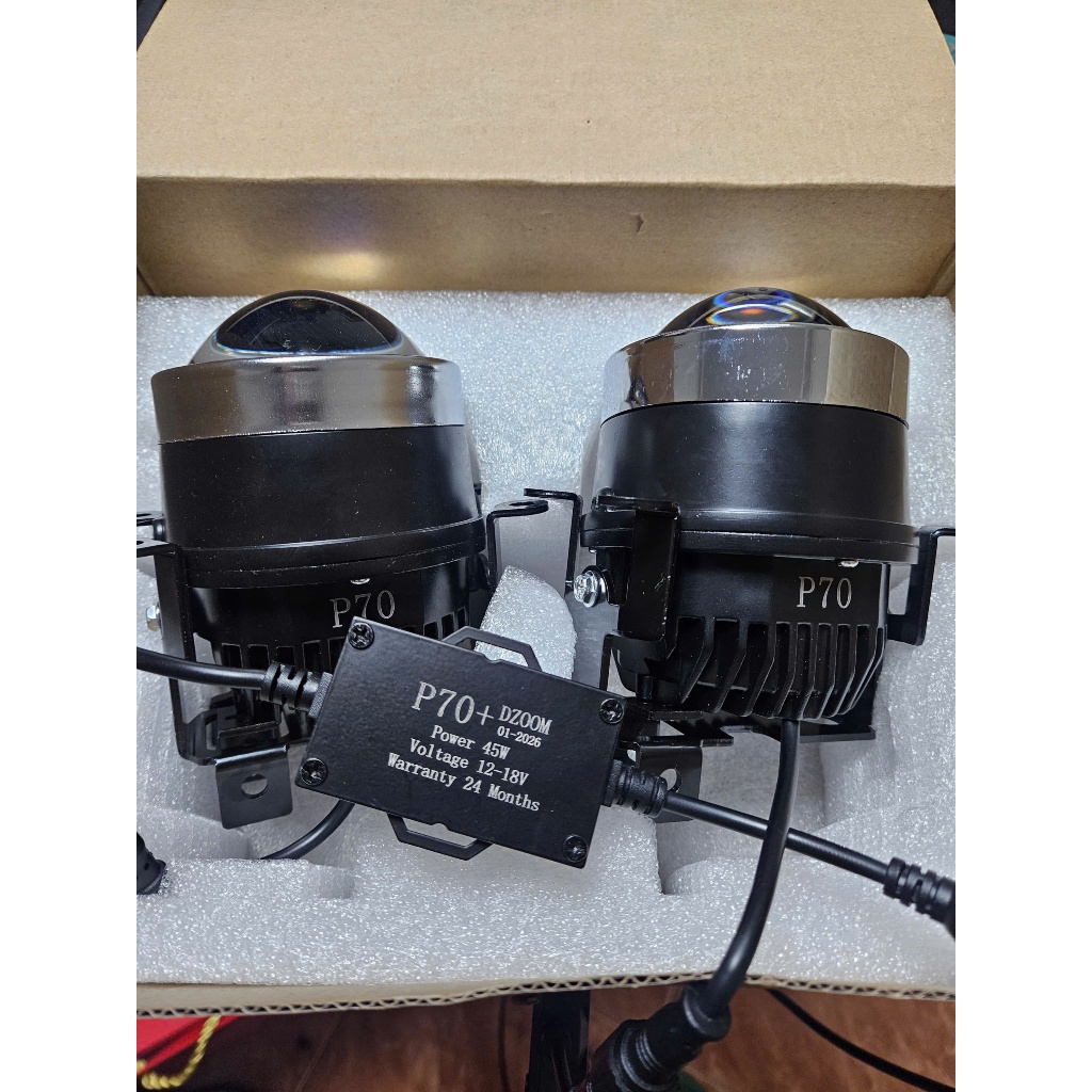 Bi Gầm 3.0 - P70 (3 Gầm3 Màu) Lắp Chóa Pha Xe Máy, Đèn Gầm Ô Tô Chống Nước BH 1 Năm