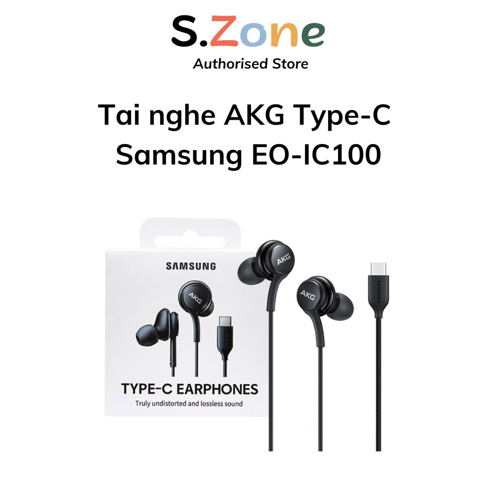 Tai Nghe Có Dây Type-C AKG Samsung EO-IC100 Hàng Chính Hãng Nguyên Seal