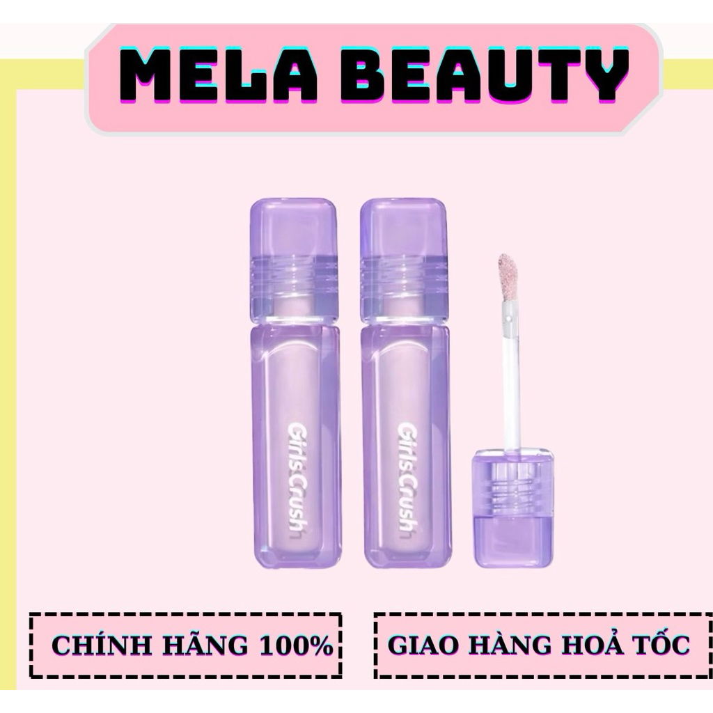 [HỎA TỐC] GIRLS CRUSH Kem Che Khuyết Điểm GIRLS CRUSH Matte Velvet Concealer Bắt Sáng Mỏng Mịn 8g