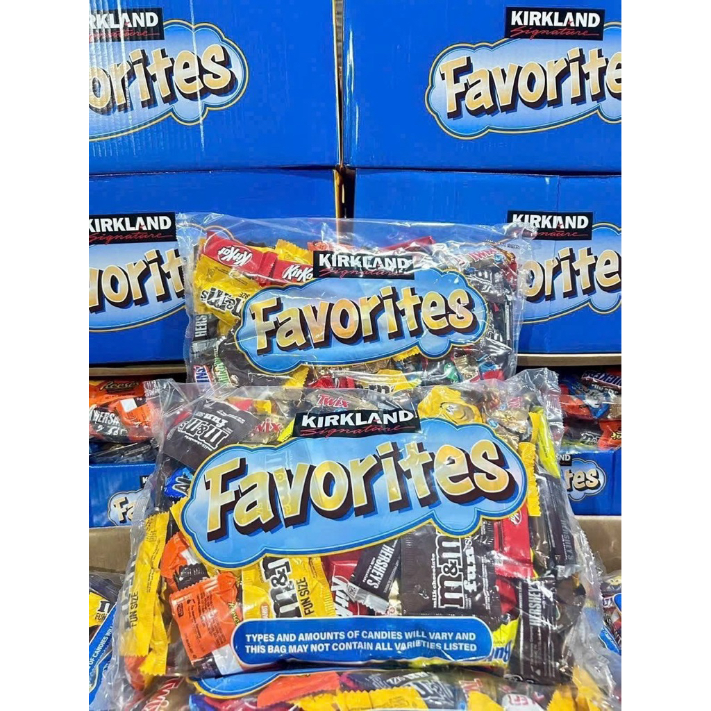 Kẹo sô cô la kirkland ,all chocolate 150 pieces kirkland signature 2.5kg