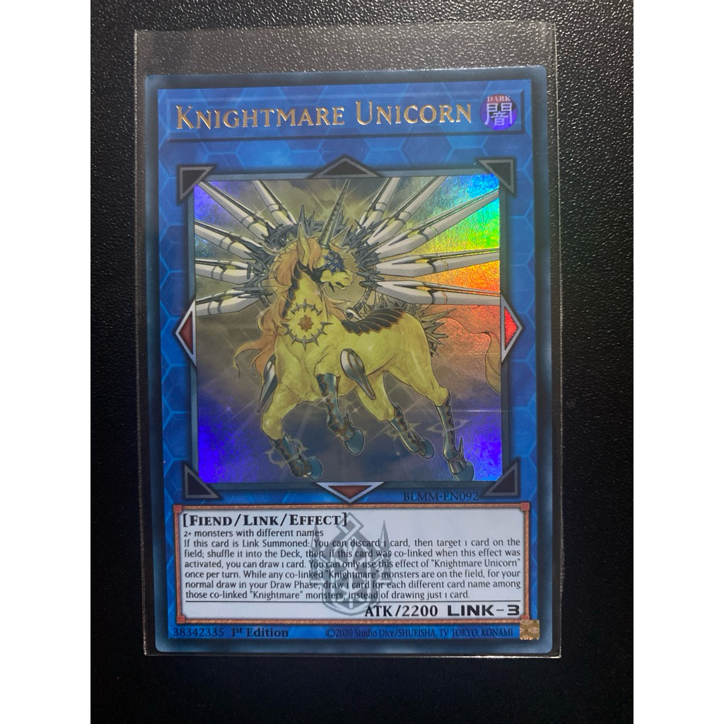 Knightmare Unicorn - Ultra TCG UK - BLMM-EN092