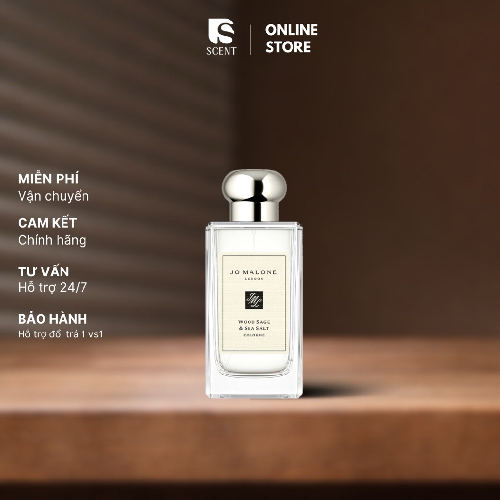[SSCENT] Jo Malone Wood Sage & Sea Salt | Nước hoa