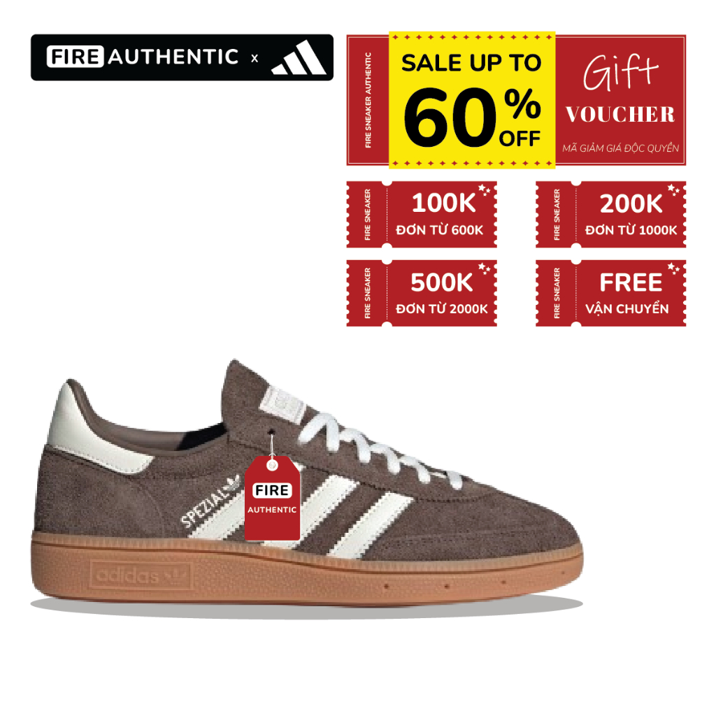 | Fire Authentic | Giày Handball Spezial 'Earth Strata Gum' IF6490