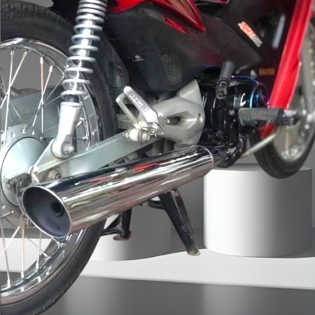 Bô 2543 Thái Hải Đuôi Chữ S Móc Nhẹ,Không Móc Lắp Đặt Wave 50/100/110 Cực Hót.