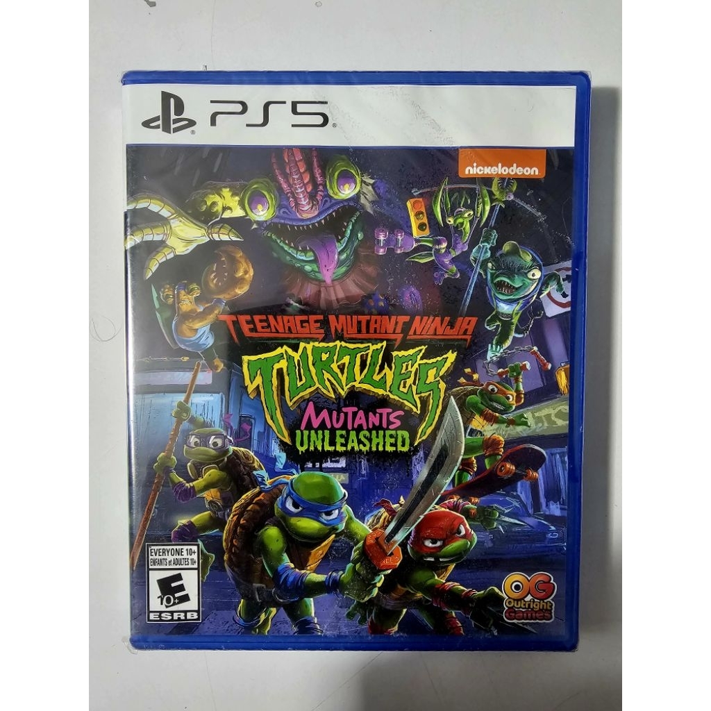 Đĩa Game PS5 :Teenage Mutant Ninja Turtles: Mutants Unleashed