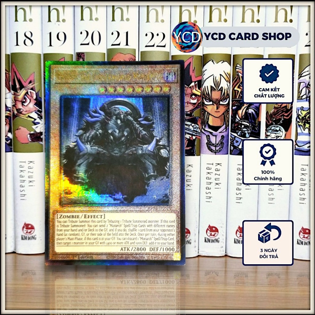 [YCDcardgame] Thẻ bài yugioh chính hãng Erebus the Underworld Monarch – Prismatic Ultimate Rare