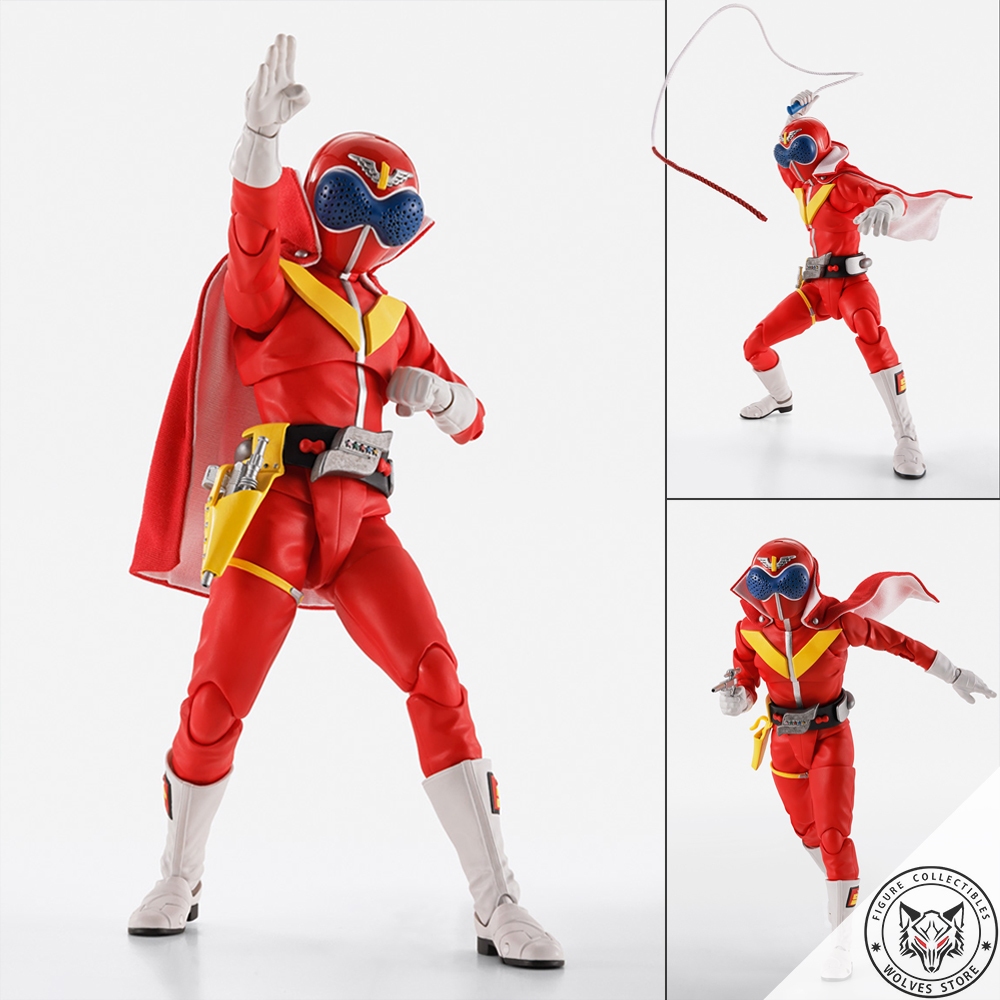 [Có sẵn - Hỏa tốc] Mô hình chính hãng SHF: Akarenger 2.0 (SHF Super Sentai)