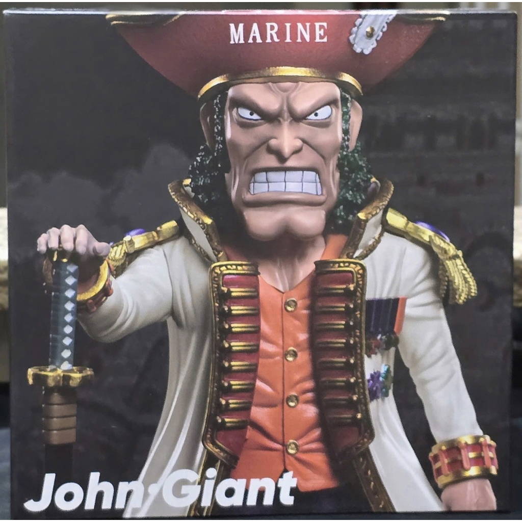 Mô hình Resin WCF chính hãng M4 Studio One Piece Marineford Arc Phó Đô Đốc Hải Quân John Giant