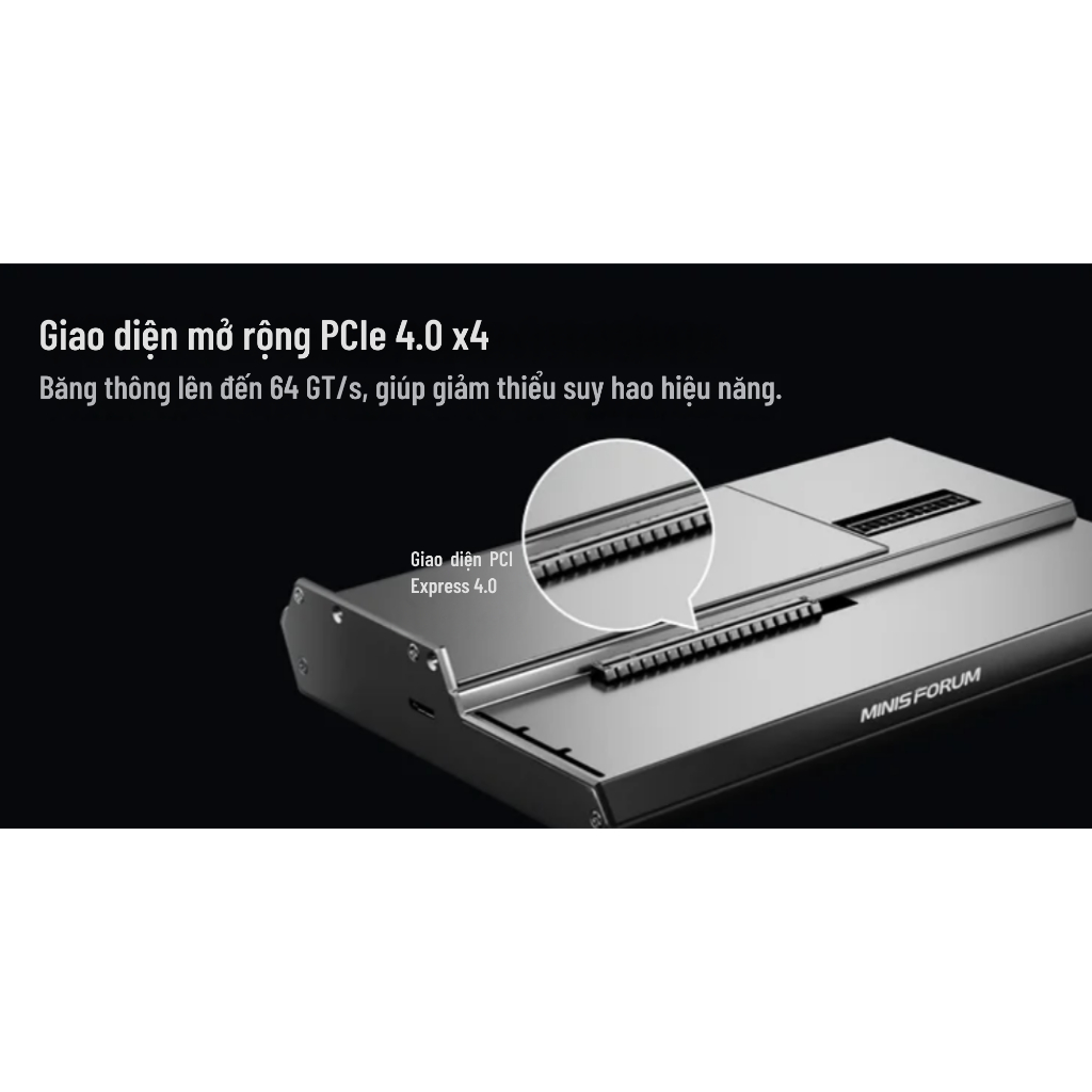 eGPU DEG1 Oculink Minisforum FullBox, Chưa Gồm Card Vga Và Nguồn PSU | BigBuy360 - bigbuy360.vn