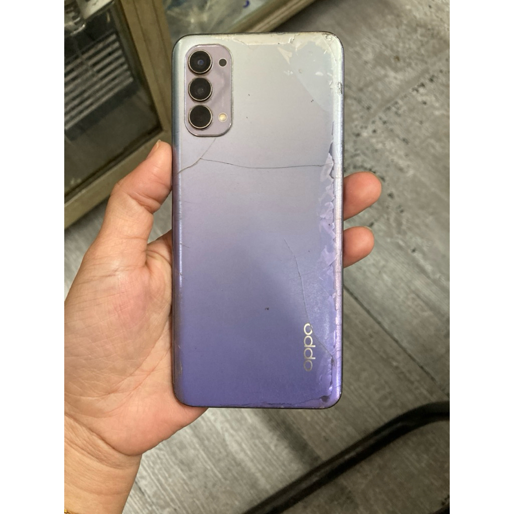 xác điện thoại oppo reno 4 hư màn hình ko mật khẩu