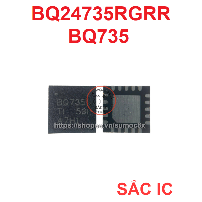 [BQ39] BQ24735RGRR 24735 BQ24735 BQ735 PQ735 735 ic nguồn trên bo mạch - Mới nguyên bản - Original N