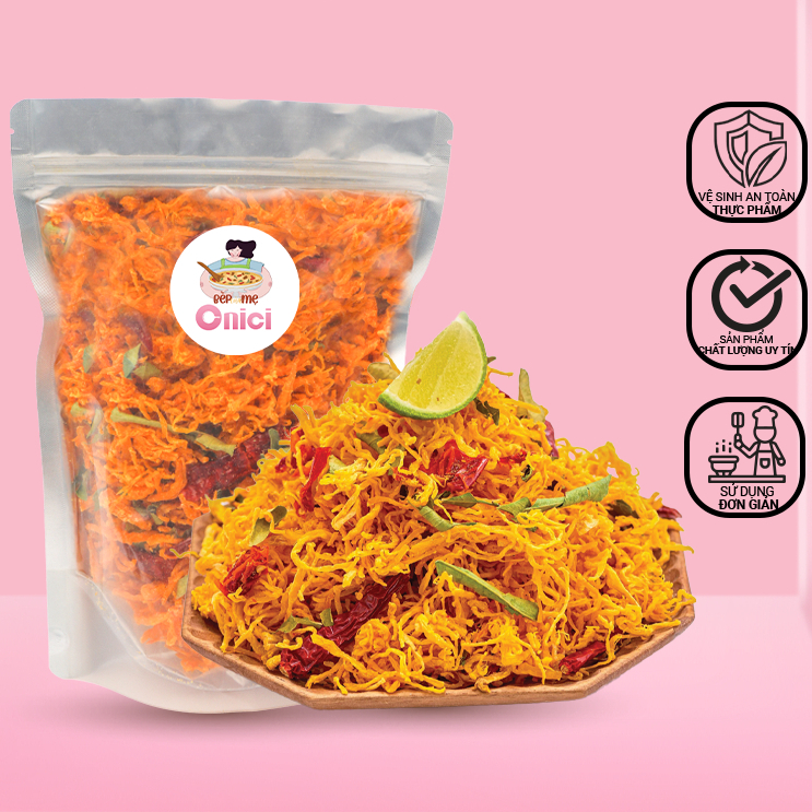 1Kg Khô Gà Lá Chanh Loại Đặc Biệt Ngon  - Thế Giới Đồ Ăn Vặt