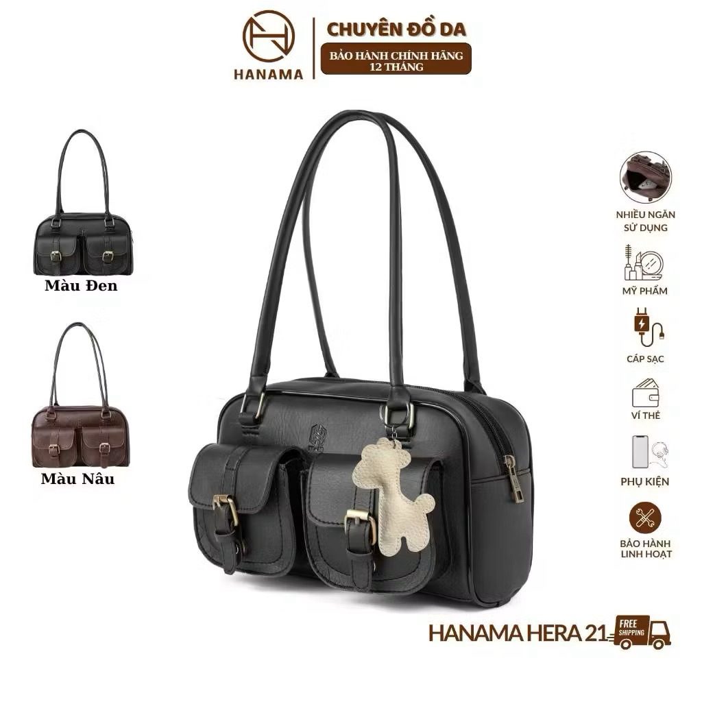 [Pass new] [HANAMA]_ Túi xách nữ đeo chéo thời trang Hanama  Hera 21