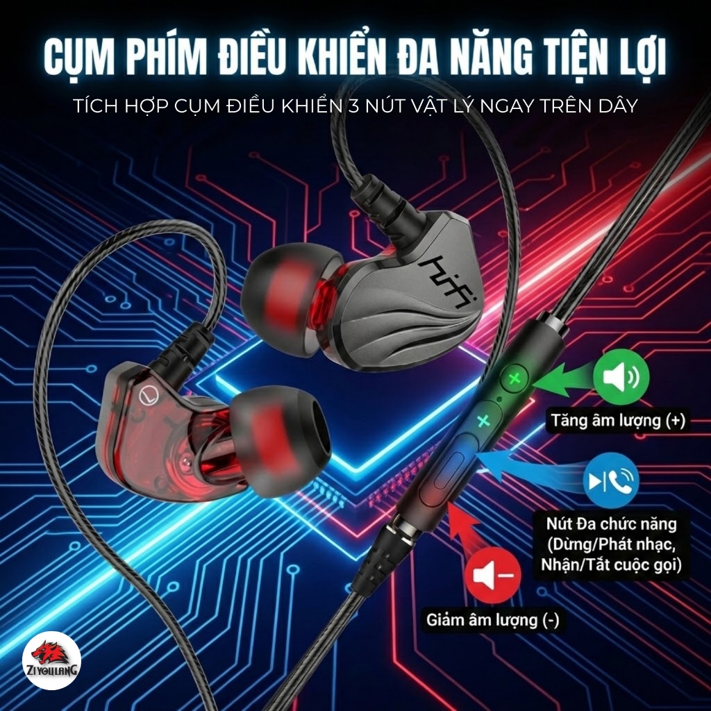 Tai Nghe Nhét Tai Có Dây Âm Thanh Siêu Hay Super Bass NEW Cho Điện Thoại Máy Tính S2000 | BigBuy360 - bigbuy360.vn