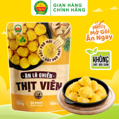 Thịt Viên Xốt Phô Mai Thương Hiệu Cây Thị 120G
